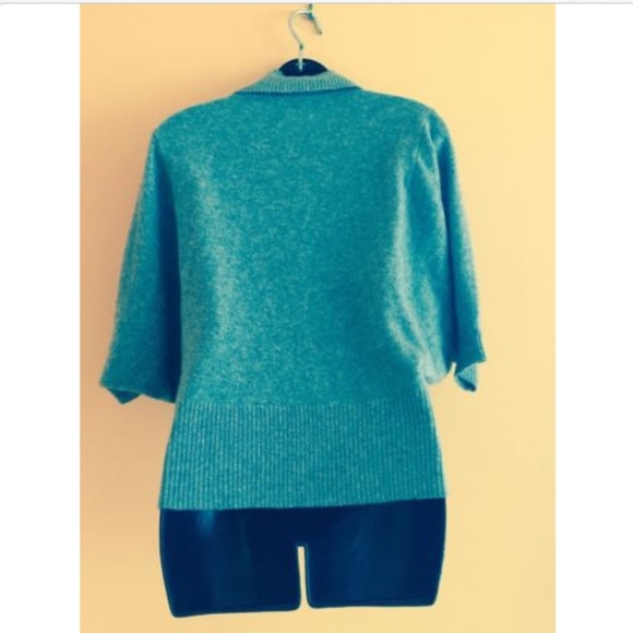 Cynthia Rowley GrayTurtleneck Batwing SweaterSZ XS - Picture 5 of 6